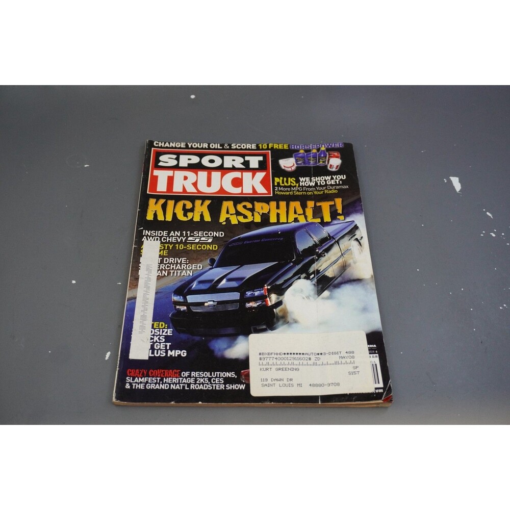 Sport Truck Magazine June 2006 Kick Asphalt Chevy SS Titan Custom Pickup Trucks